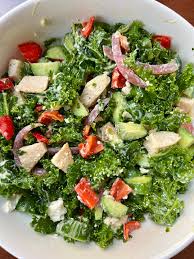 kale greek salad hungry healthy