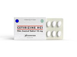 cetirizine hcl 10mg film coated tablet