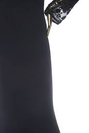 Reem Acra Long Sleeve Evening Dress