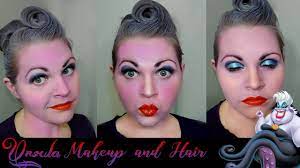 ursula hair and makeup tutorial the