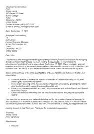 Executive Assistant Cover Letter       Free Word Documents     Personal Services Job Seeking Tips