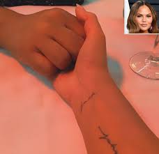 Chrissy teigen revealed on instagram on monday that her father gave her a birthday gift that's going to be next to impossible to beat: Chrissy Teigen Gets Tattoo In Honor Of Son Jack People Com