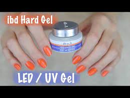apply ibd hard gel on natural nails