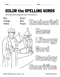 Mass is a religious ceremony filled with rituals, songs, and prayers most catholics already have ask the church members any questions you have. The Catholic Kid Catholic Coloring Pages And Games For Children