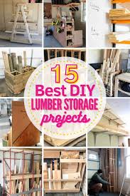 15 diy lumber storage racks easy