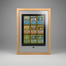 Pokémon 9 Card Frame A3 Portrait Display - Mountame