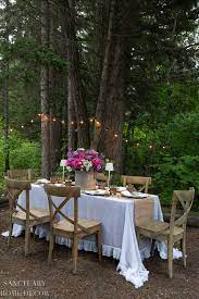 easy ideas for outdoor summer dining