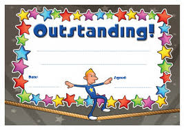 Outstanding Certificates For Kids