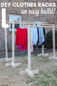Clothes racks for sale in new zealand. Diy Clothes Rack For Garage Sales And Yard Sales Diy Clothes Rack Yard Sale Clothes Rack Yard Sale Clothes