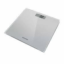 salter electronic digital scale silver