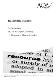 a level chemistry aqa and ocr