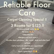 reliable floor care