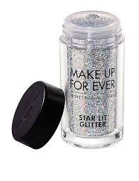 star lit glitter holographic silver