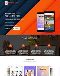 This website layout is really cool and comes handy to showcase your app and its details. App Landing Page Olanding
