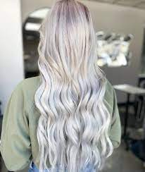 your hair from brown to silver