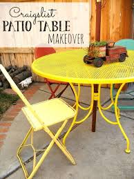 Upcycled Outdoor Dining Table Little