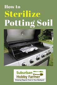 To Sterilize Potting Soil For House Plants
