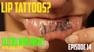 lip tattoo skin kitchen tattoo