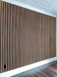 affordable wood slat wall