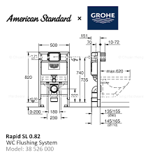 Grohe Rapid Sl Wc Flushing System