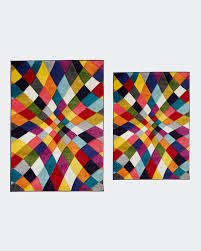 dunnes s multi spectrum design rug