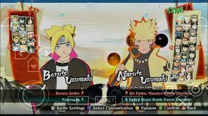 Naruto Shippuden ultimate Ninja Storm Legacy Android(PPSSPP) Boruto the  movie mod/Download + install - YouTube