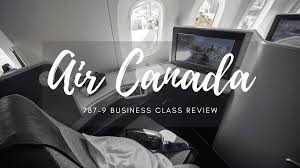 air canada 787 business cl review