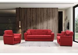 Everly Red Fabric Sofa Bed At Futonland