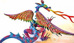 The first alebrijes, along with use of the term, originated with pedro linares. Alebrijes Yucatan Today