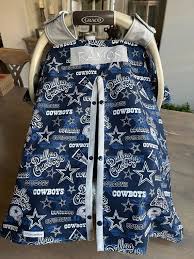 Baby Car Seat Covers New Print Navy And