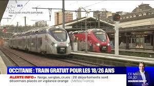 La SNCF et la région Occitanie vont expérimenter la gratuité des TER pour  les jeunes - Vidéo Dailymotion