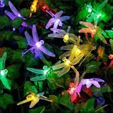 Outdoor Led Solar Dragonfly String