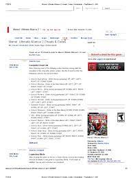Ultimate alliance 2 cheats & more for playstation 3 (ps3). Marvel Ultimate Codes Id 5c1165ae271e9