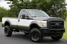 This air intake system features an airbox. 2012 Ford F250 Reg Cab Xl 8 Bed 6 2l V8 67k Miles 4x4 Lifted Mint Westville New Jersey King Of Cars And Trucks