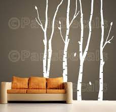 birch trees vinyl wall decal sticker