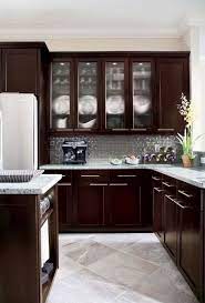 Espresso Kitchen Cabinets Trendy