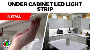 under cabinet led strip lights