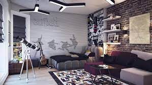 If your teen wants more color on the walls, paint bold colors on the trim or go with a vibrant accent wall. 20 Cool Bedroom Ideas For The Man Of The House Teenage Room Designs Awesome Bedrooms Bedroom Design