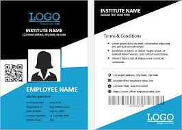 Id cards can either be in the form of a driver's license, a passport, or. Print Ready Id Card Templates For Ms Word Office Templates Online