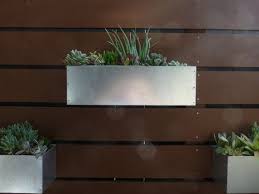Stainless Steel Hanging Planter Box