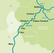 The moselle is a river flowing through france, luxembourg, and germany. Metz Koblenz Moselle River Cycle Path Cycling Holidays Germany Augustustours