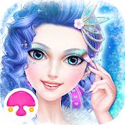 frozen ice queen makeup salon apk mod