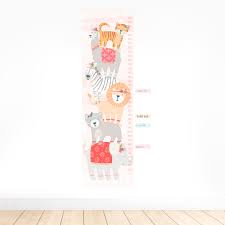 Wild And Free Growth Chart Pink Mejmej
