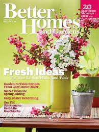 better homes gardens magazine