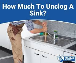 a plumber cost to unclog a sink
