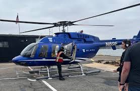 blade helicopter ride to newark or jfk