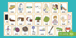 Students will practice reading the vocabulary words and enhance their understanding of the different words as well. Ccvc And Cvcc Words Flashcards Teaching Resource Twinkl