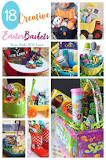 What can I use instead of a basket for Easter?