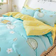 Home Striped Cute Bedding Set Comforter