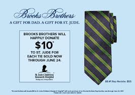brooks brothers will donate to st